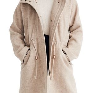 Madewell Vancouver Parka NWT size M Oatmeal
